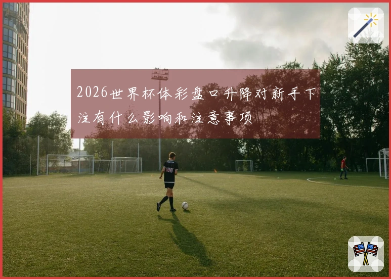 2026世界杯体彩盘口升降对新手下注有什么影响和注意事项