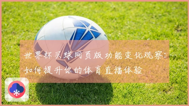 世界杯买球网页版功能变化观察：如何提升你的体育直播体验