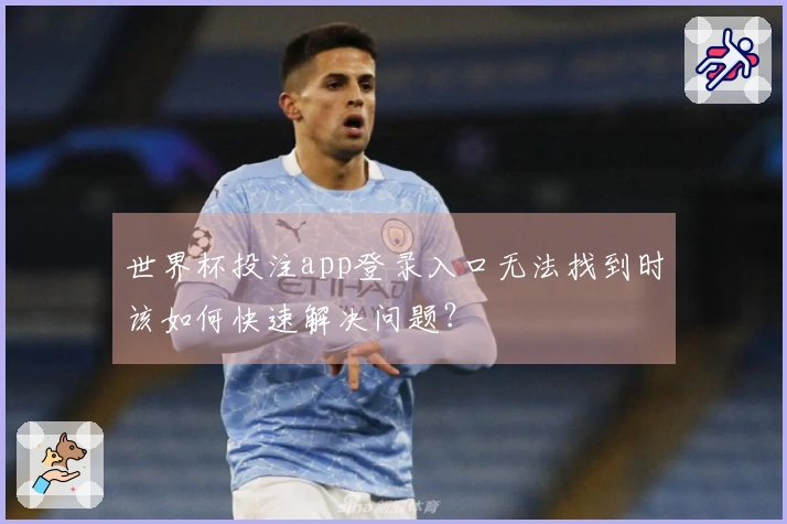 世界杯投注app登录入口无法找到时该如何快速解决问题？
